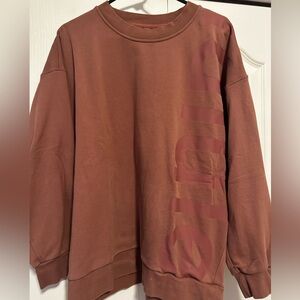 lululemon athletica Brown Sweatshirt